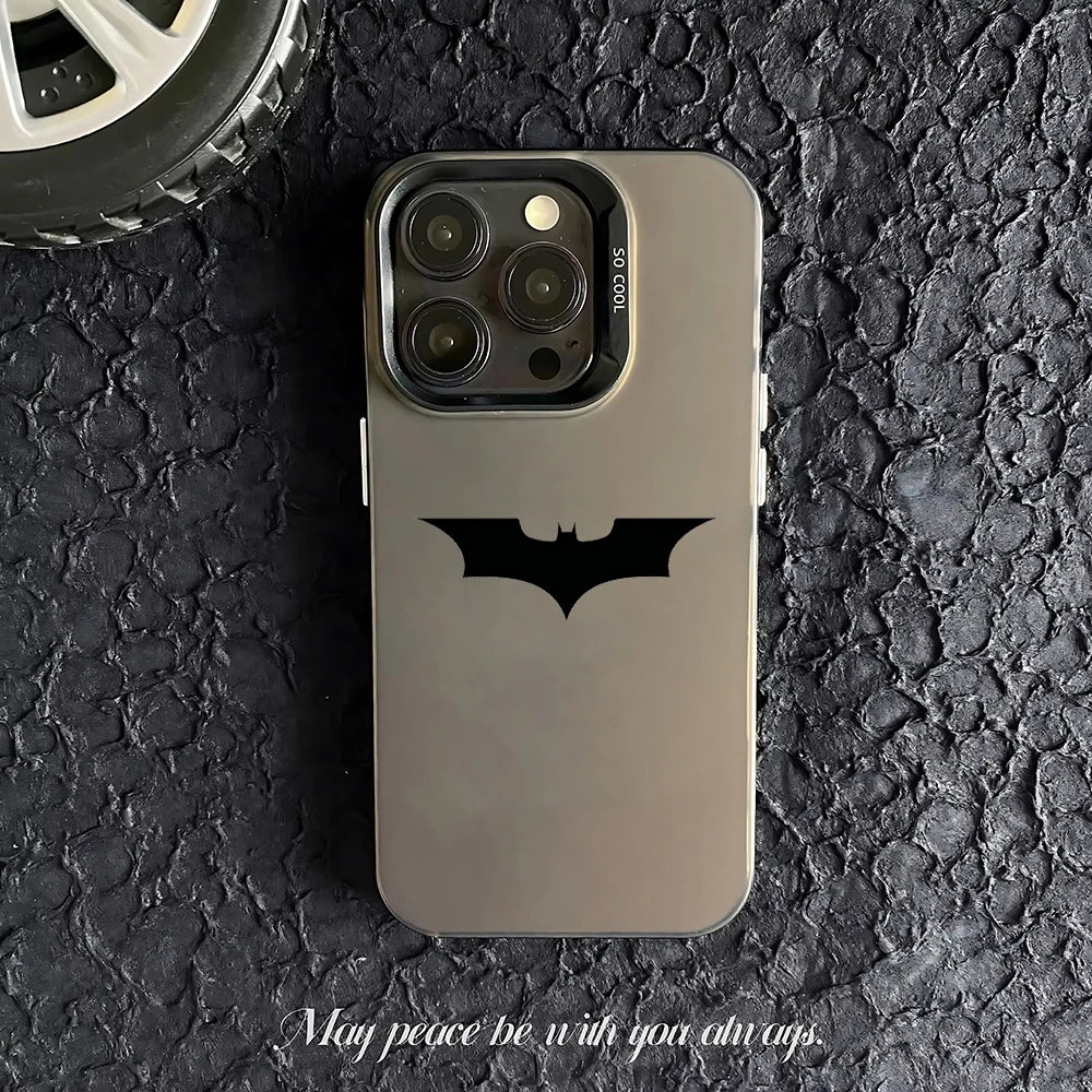 Premium Anime Batman Phone Case - Matte Anti-Fall Cover