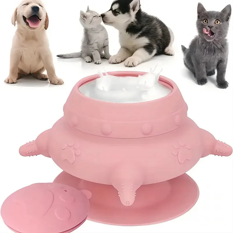 Premium Silicone Puppy Feeder - Multifunctional Pet Bottle