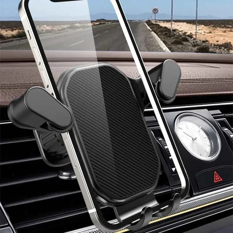 Universal Car Phone Holder - 360 Degree Rotation & Anti-Shake
