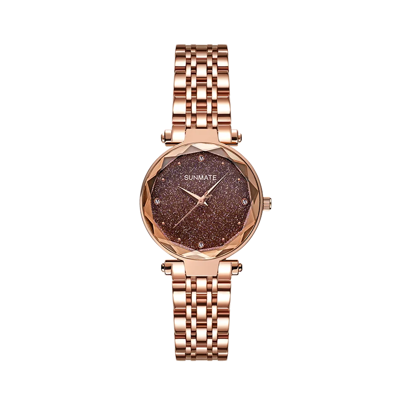 Elegant Ladies Dress Watch - All-Star Design, Waterproof Quartz