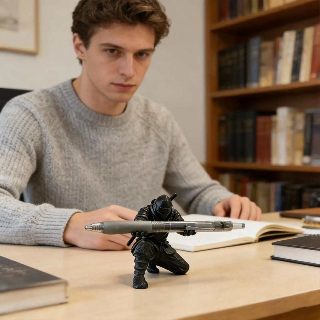 Premium 3D Printed Pen Holder - Decorative Desk Organizer