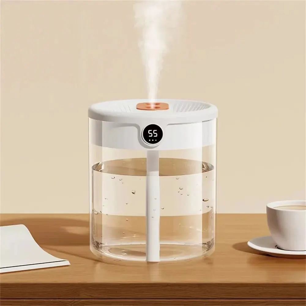 Elegant Bedroom Humidifier - Quiet USB Misting