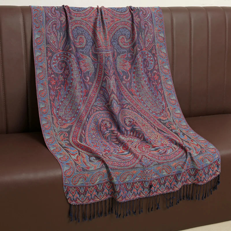 Luxury Cashmere Pashmina Shawl - Elegant Winter Wrap