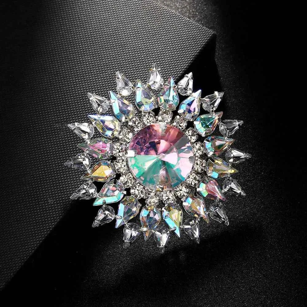 Luxury Y2K Geometric Ring - Exaggerated Statement Party Jewelry