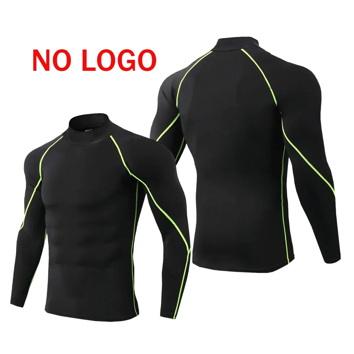Premium Mens Compression Long Sleeve - Quick Dry Spider Print