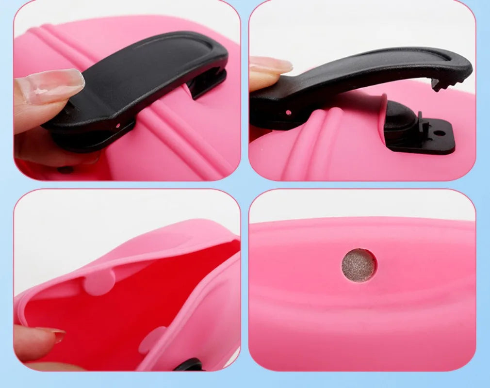Premium Silicone Dog Treat Pouch - Portable Training Bag