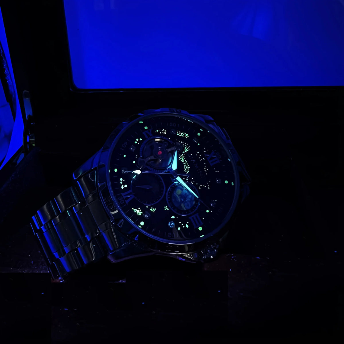 Luxury Automatic Mechanical Watch - Waterproof & Calendar