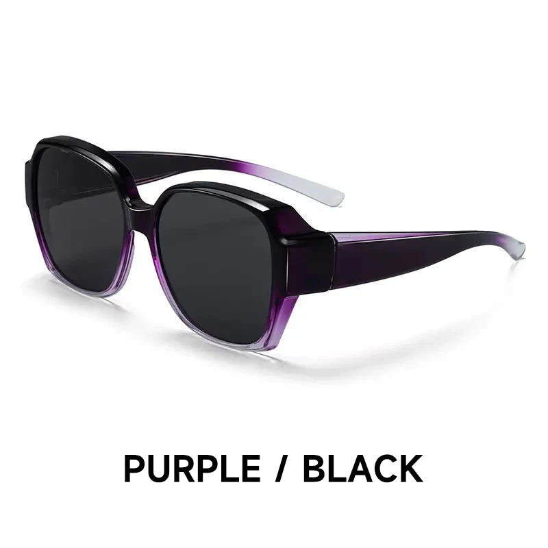 Premium Fit Over Polarized Sunglasses - UV Protection & Glare Reduction