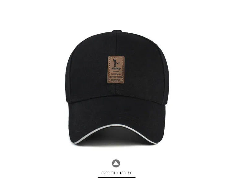 Premium Structured Baseball Cap - Solid Snapback Sunhat