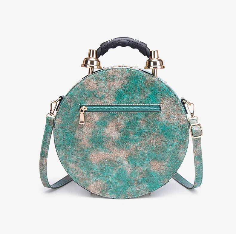 Elegant Clock Handbag - Unique Design Crossbody Bag
