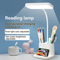 Dimmable LED Desk Lamp - sleek modern black desk lamp with adjustable brightness