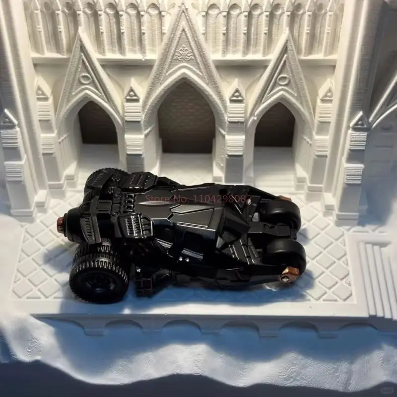 Premium Batman Classic Batmobile Collectible Toy Car Model