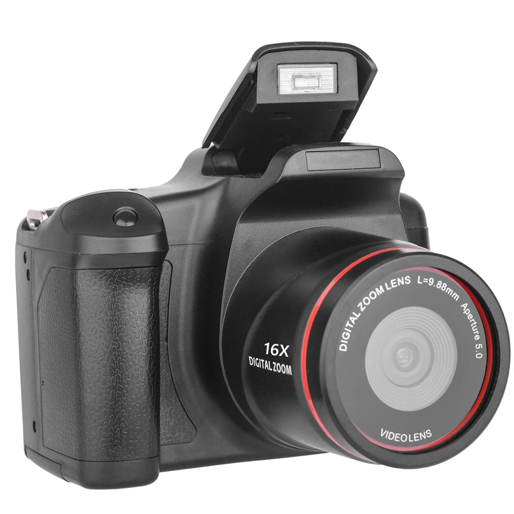 Professional Vlogging Camera - 16MP Digital SLR Video Recorder