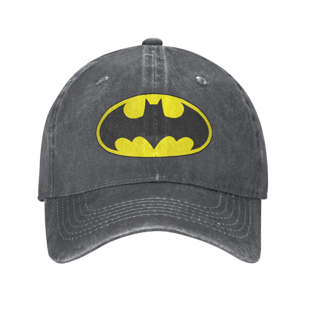 Classic Distressed Denim Baseball Cap - Unisex Unstructured Soft Hat