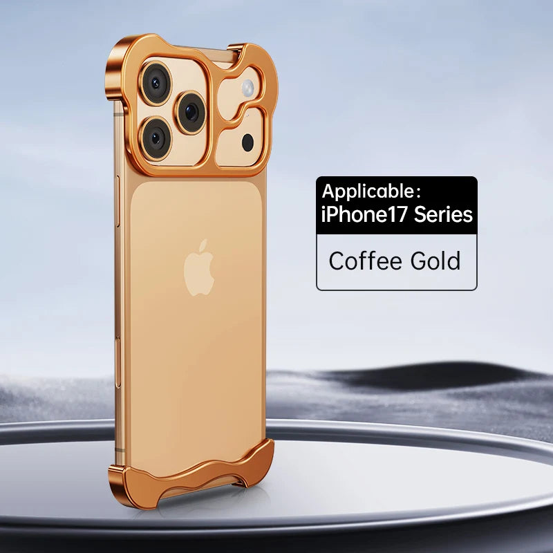 Premium Aluminum Alloy Phone Case - Irregular Bumper Protection