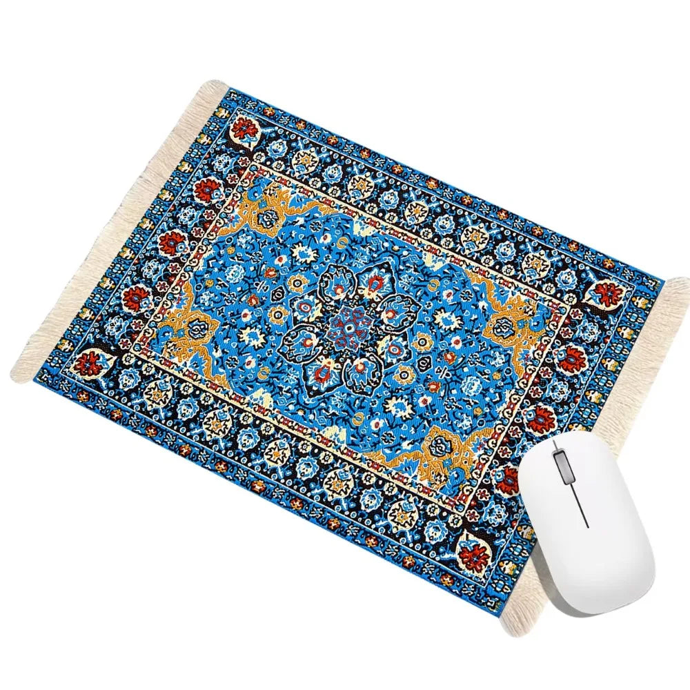 Elegant Persian Mouse Pad - Anti-slip Rubber Base Desk Mat