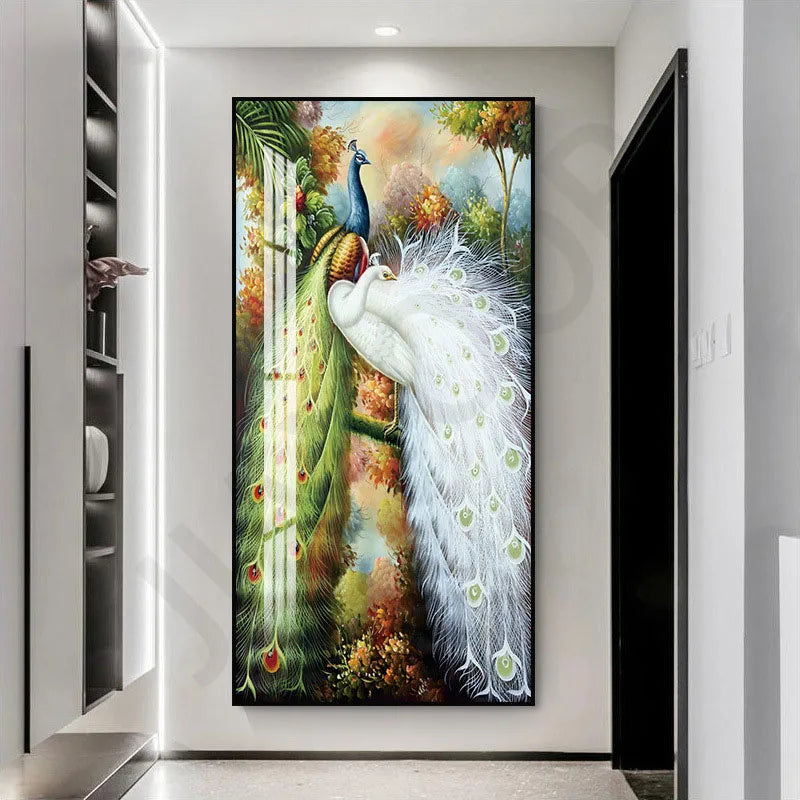Luxury European LED Wall Painting - Illuminated Art Decor