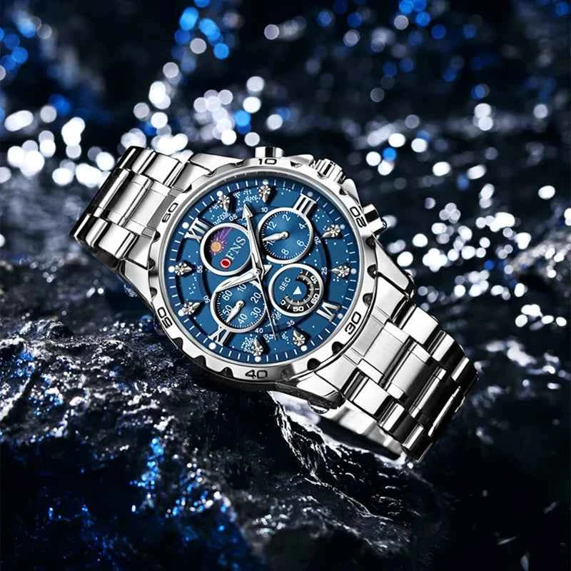 Premium Men's Military Watch - Waterproof Quartz