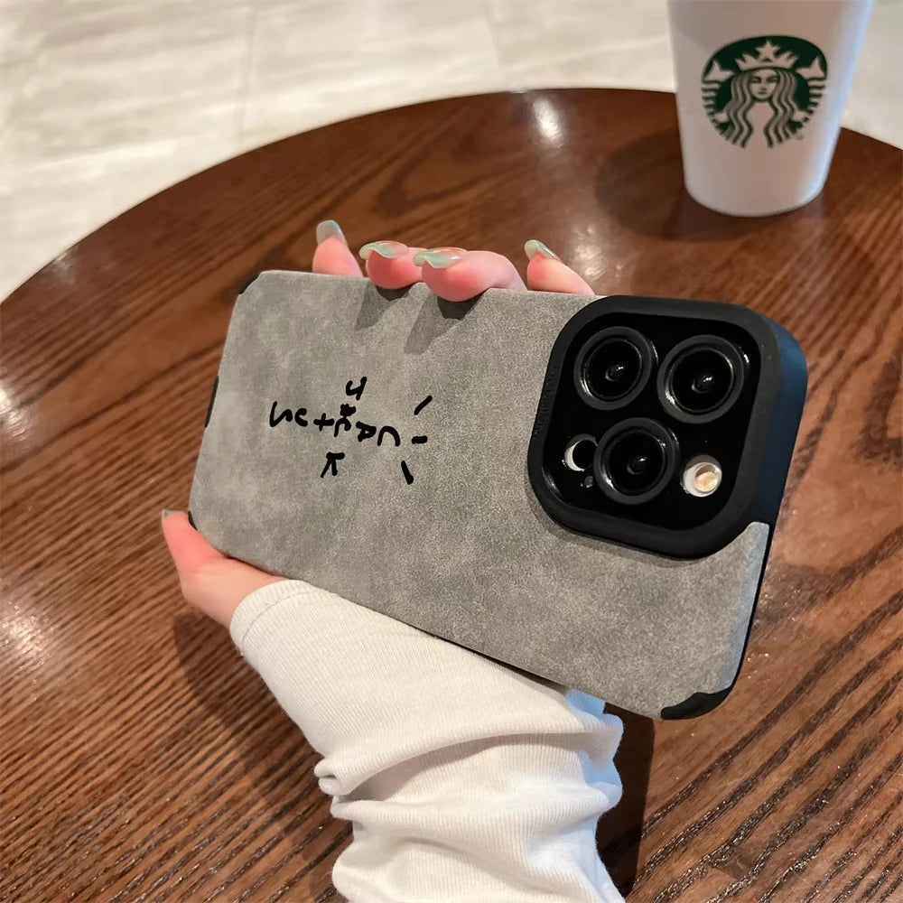 Premium Leather iPhone Case - Full Protection Flip Cover