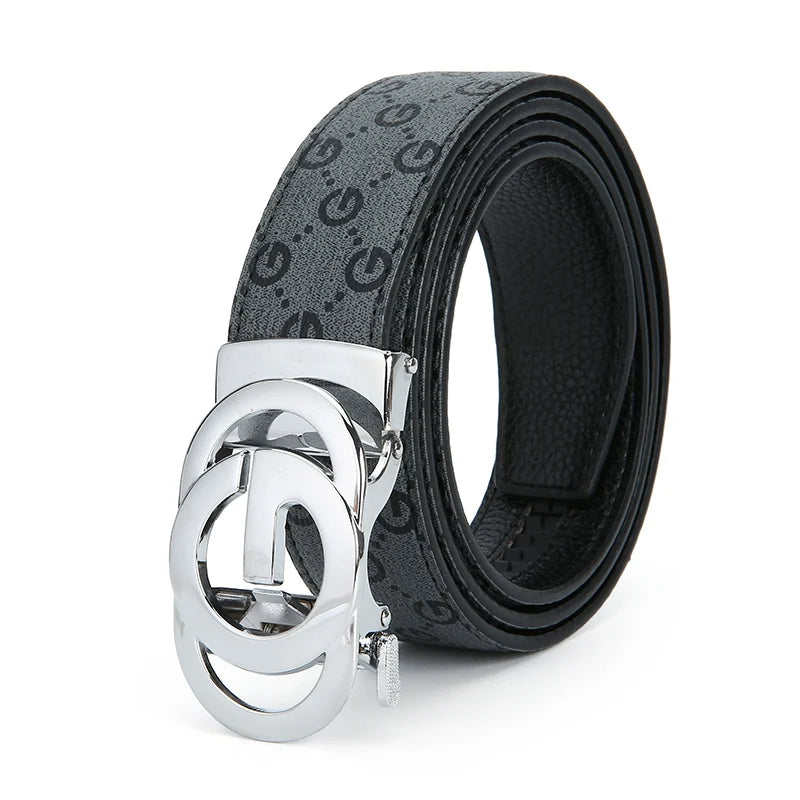 Premium Genuine Leather Men's Belt - Versatile Casual Design