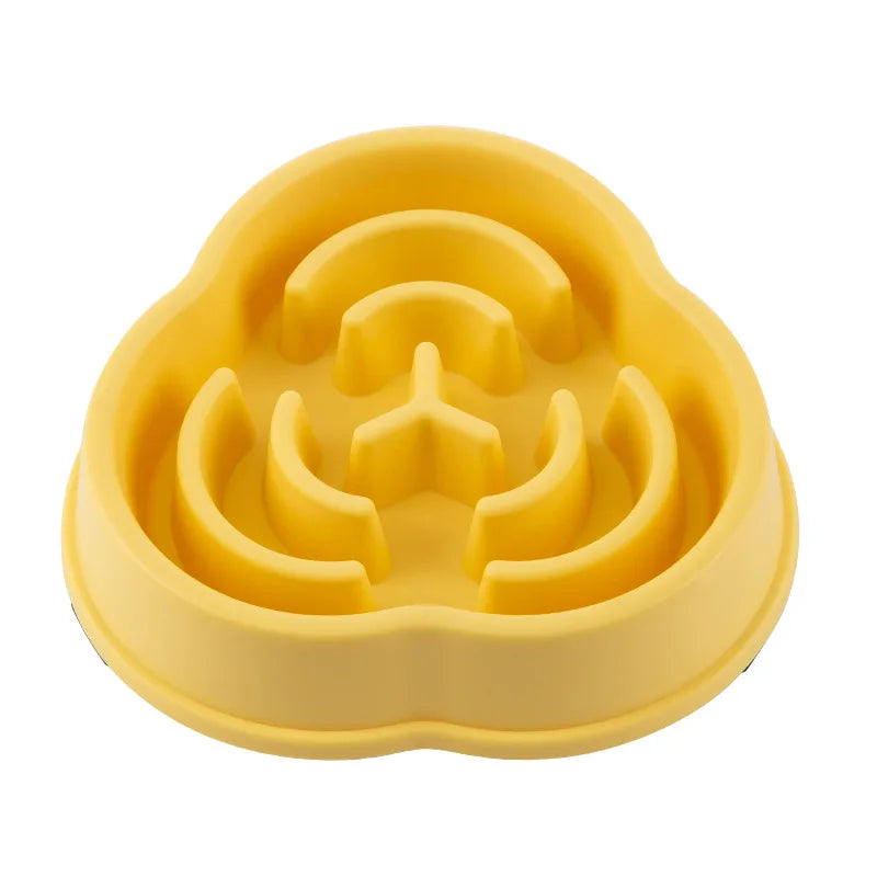 Premium Pet Slow Feeder Bowl - Healthy Eating Solution