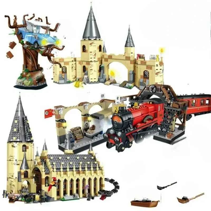 Original Magic Castle Building Blocks - Clock Tower Model Toy