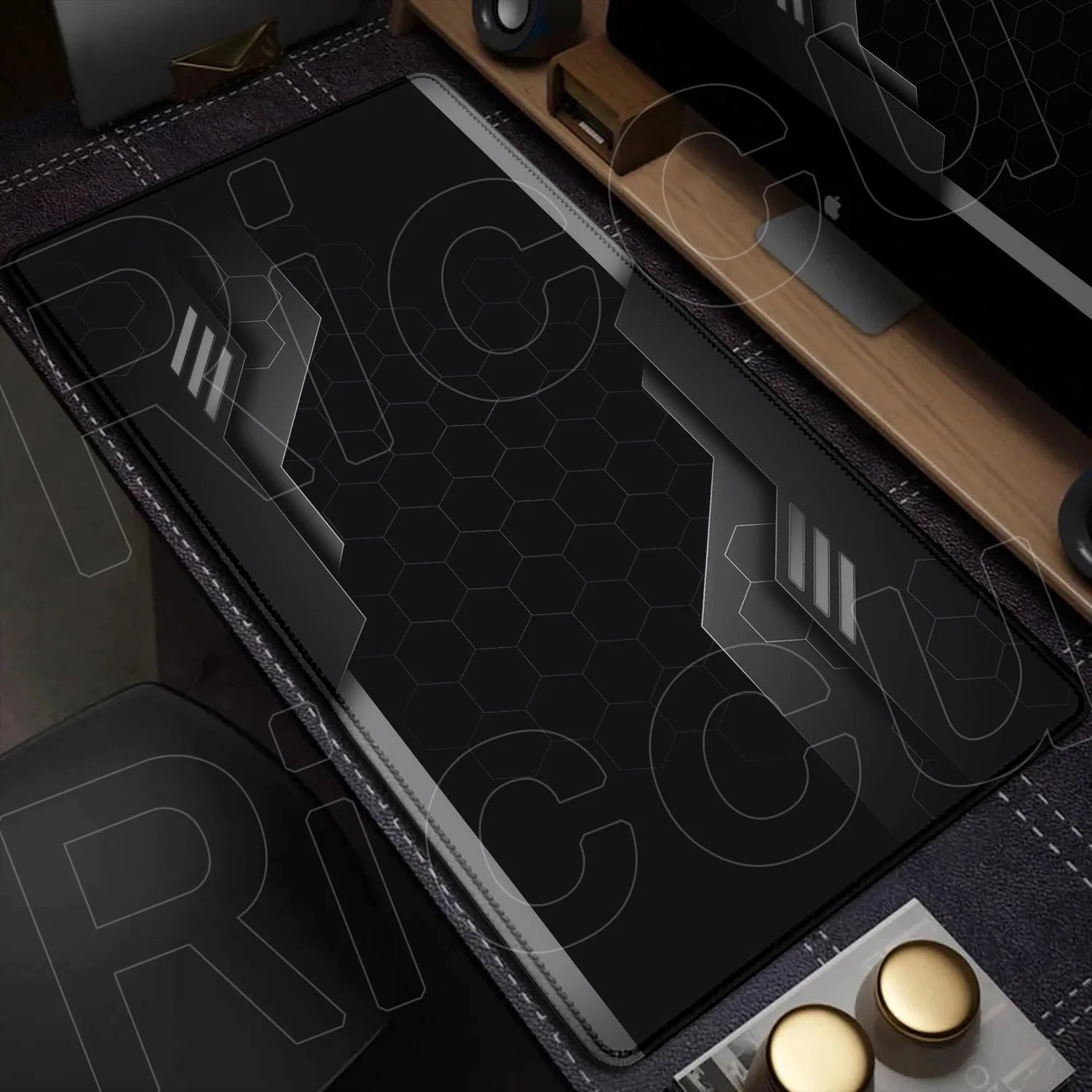 Premium HD Sci-Fi Gaming Mouse Pad - Large Desk Mat
