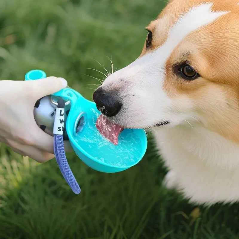 Premium Portable Dog Water Dispenser - Stainless Steel