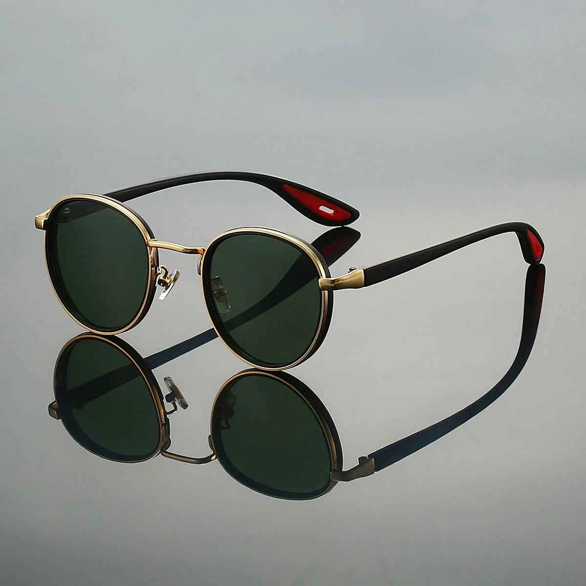 Vintage Round Sunglasses - Luxury Punk Fashion Shades