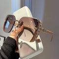 Luxury Square Sunglasses for Women - Vintage Trendy UV Protection