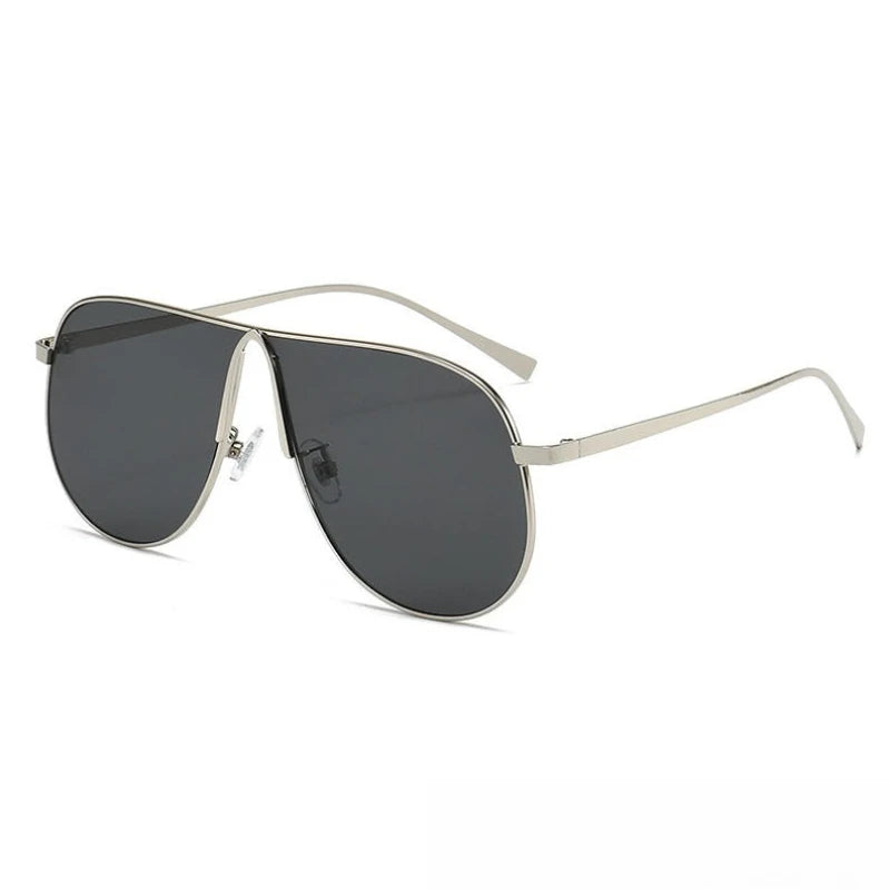 Retro Frog Shape Sunglasses - Oversized Vintage Designer Shades