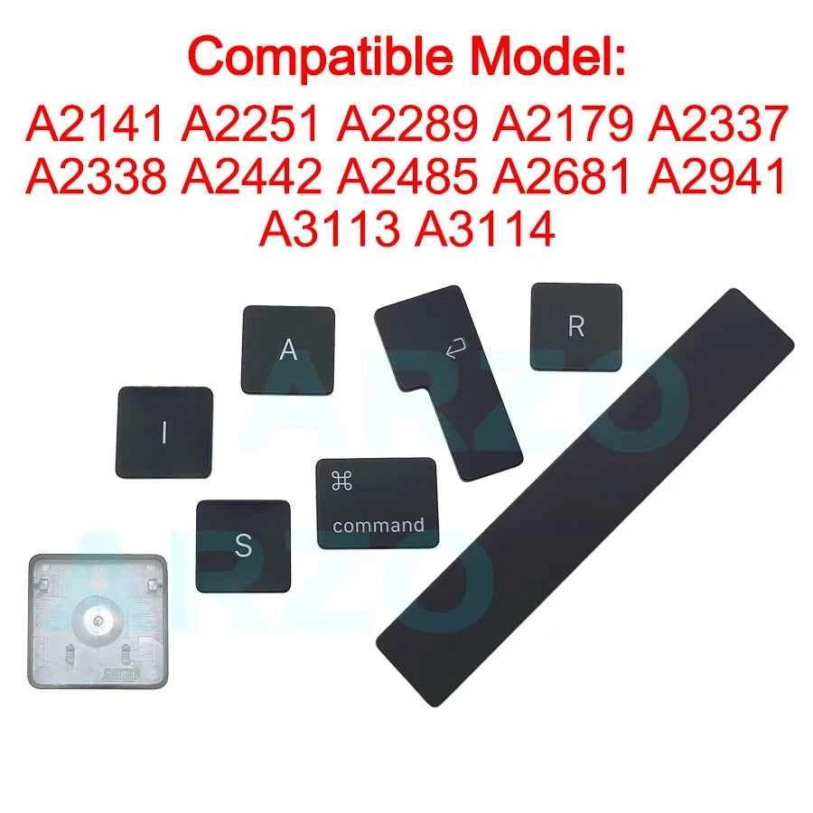 New Keycaps Keys with Hinge For Macbook Pro Air 13" 15" 16" Key Cap A2141 A2337 A2338 A2442 A2485 A2681 A2941 A2992 A3113 A3114