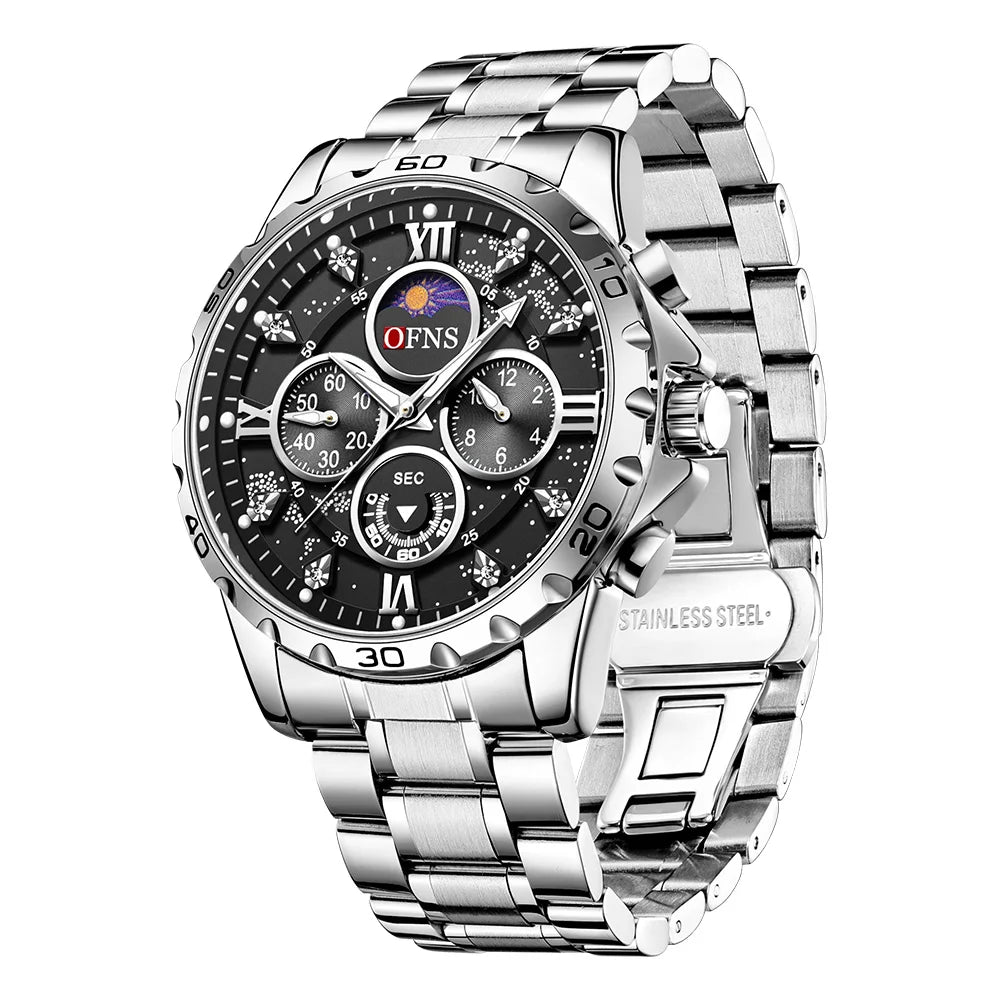Premium Men's Military Watch - Waterproof Quartz