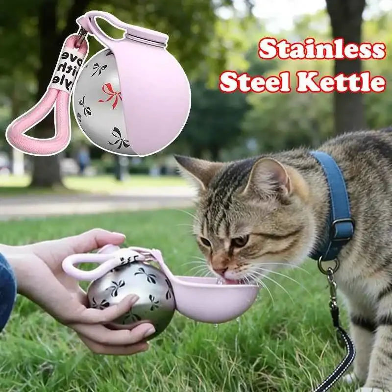 Premium Portable Pet Water Bowl - Foldable & Leak-Proof