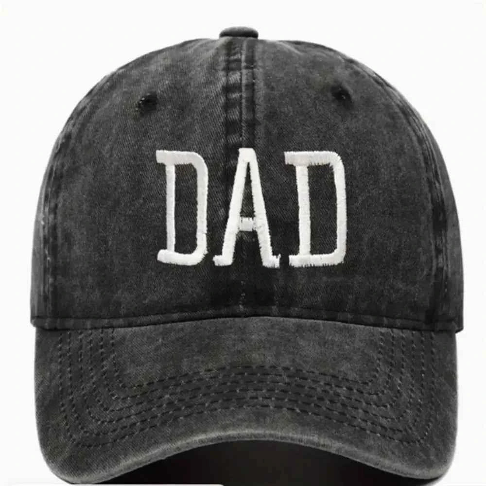 Premium Dad Mom Embroidery Cotton Baseball Cap