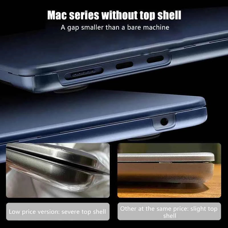 Ultra thin 2026 M5 Laptop Case For MacBook Air 13 15.3 13.6 Case M2 M3 Funda Macbook Neo A18 Pro 13 14.2 16 Case M4 2024 2023