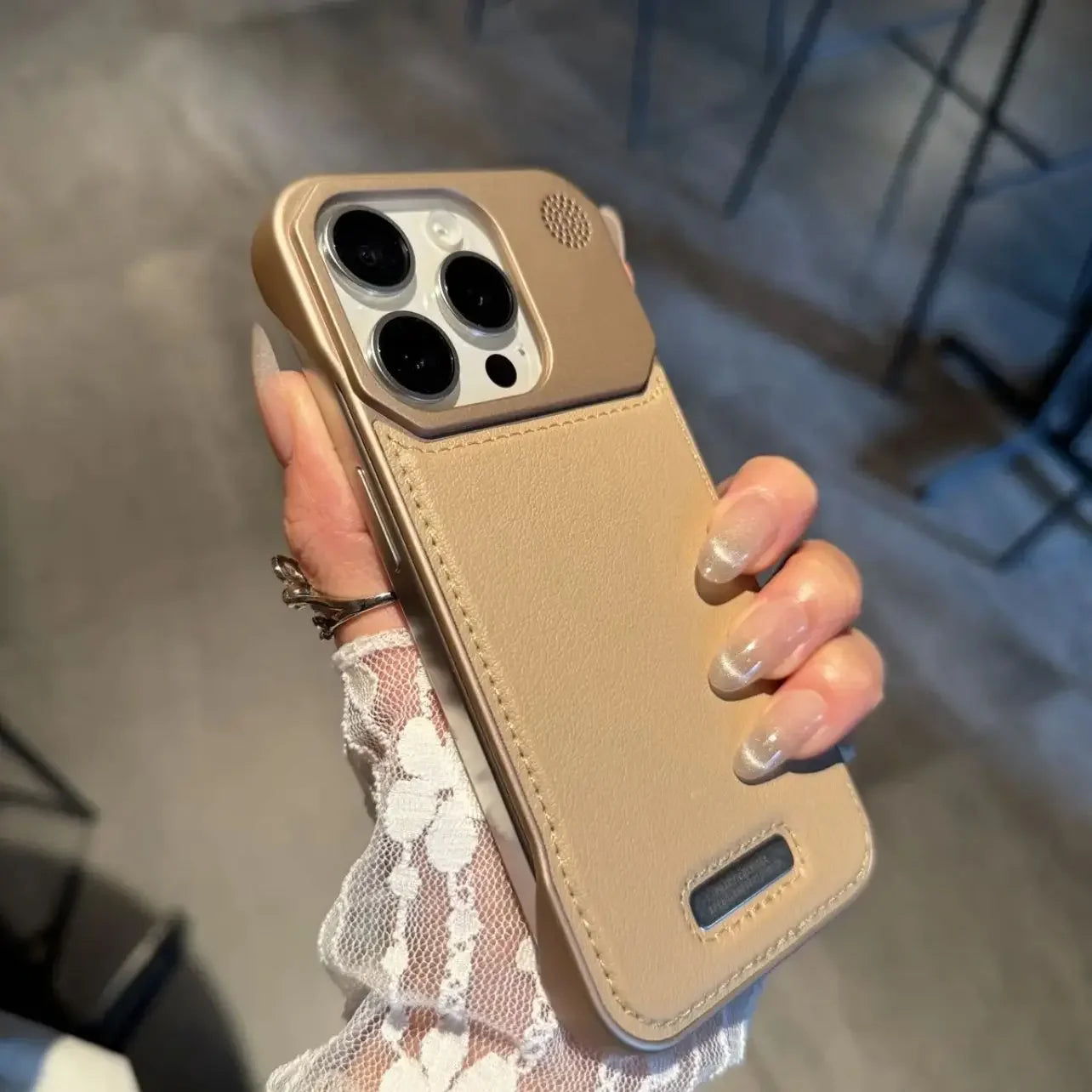 Premium iPhone Leather Case Magsafe - Magnetic & Frameless Armor