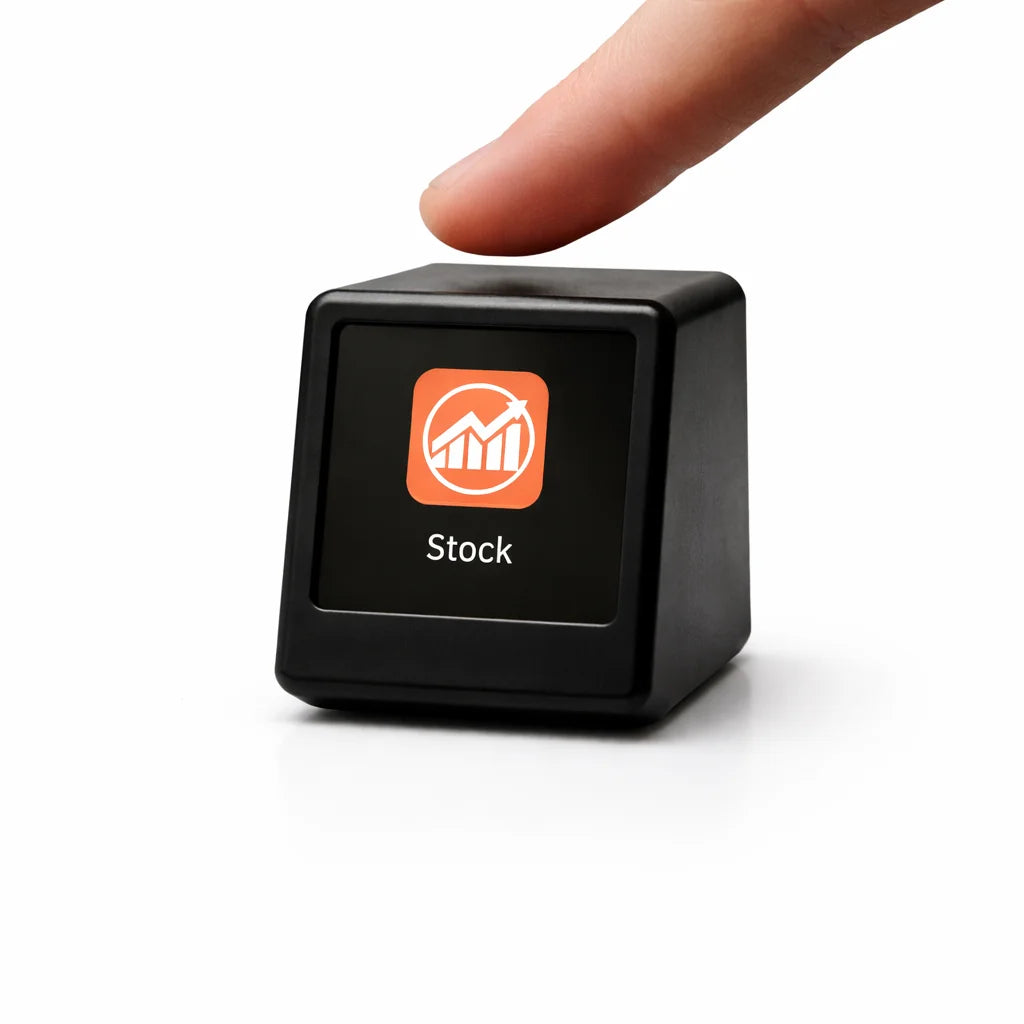 Premium Smart WiFi Desk Clock - Real-Time Data Display