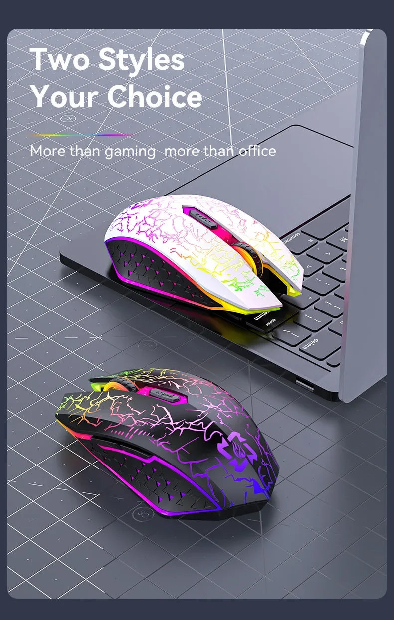 Premium Dual Mode Gaming Mouse - Bluetooth 5.2 & 2.4G Wireless