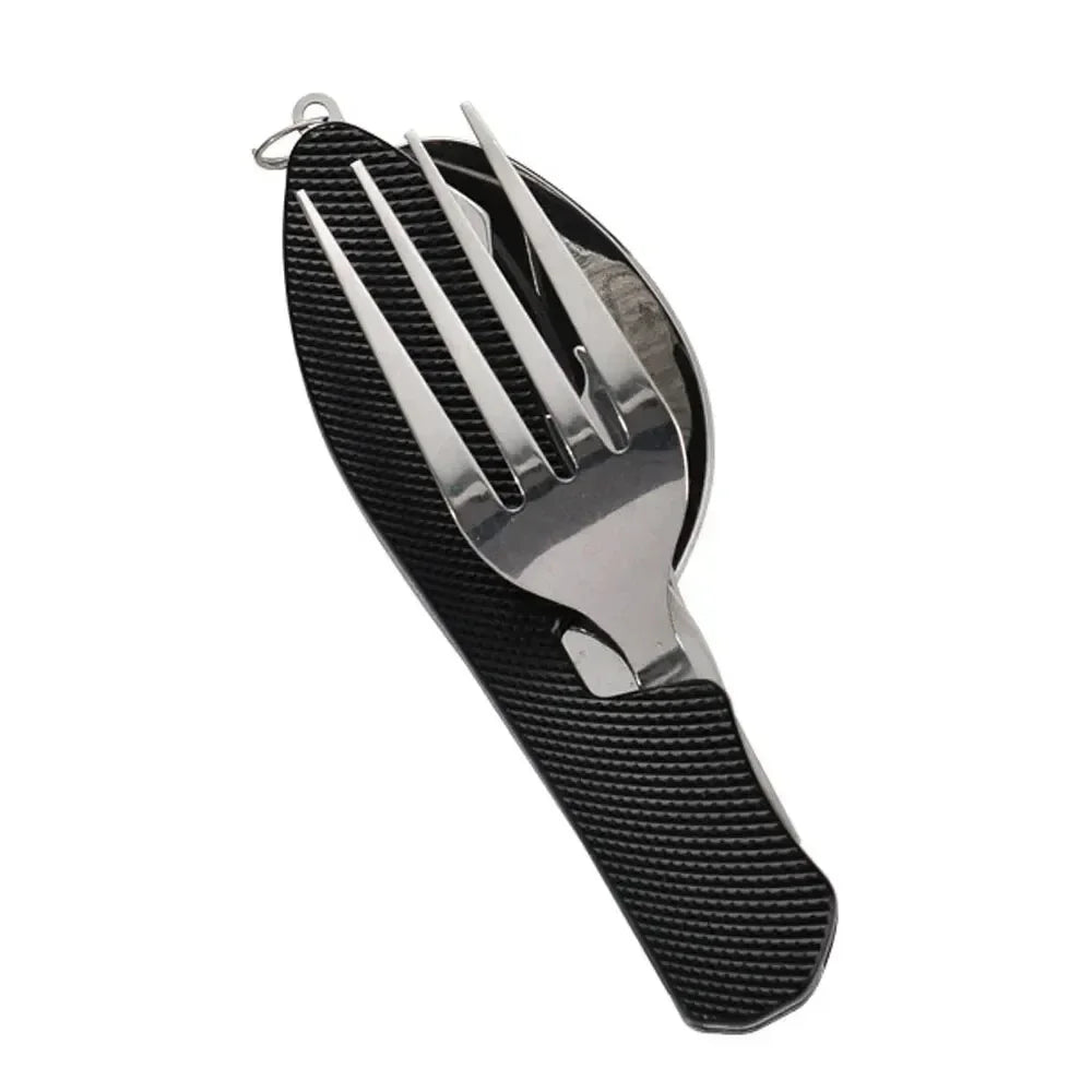 Premium Foldable Camping Utensil Set