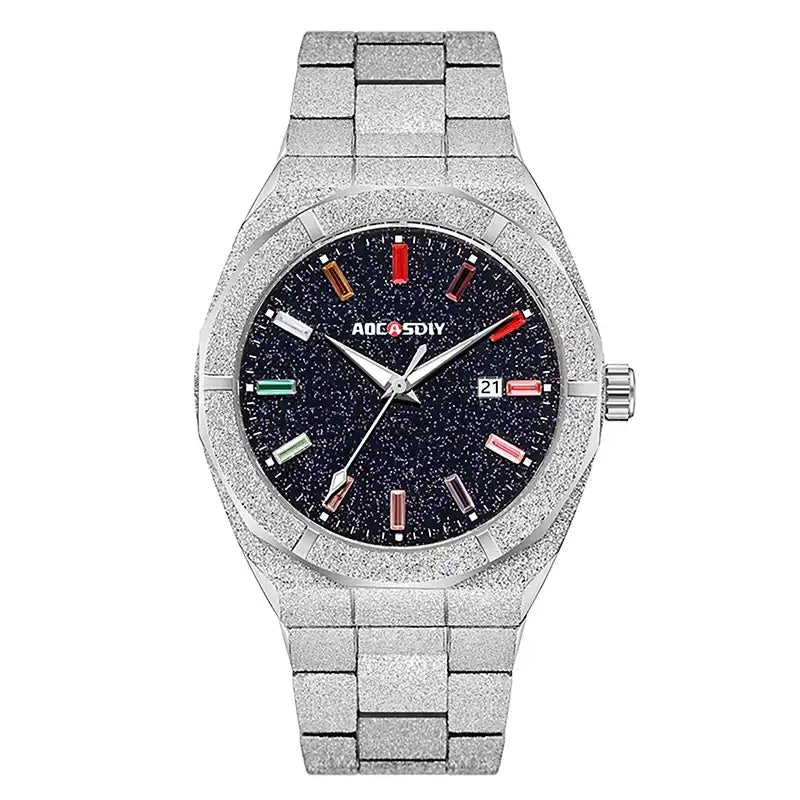 Elegant Men's Quartz Business Watch - Auto Date & Luminous
