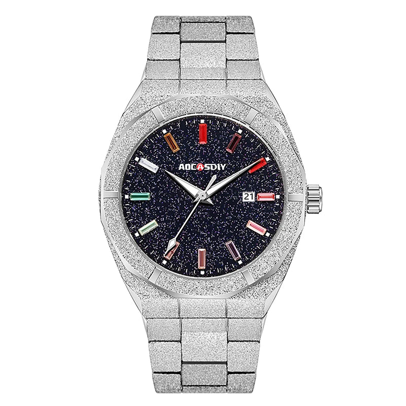 Elegant Men's Quartz Business Watch - Auto Date & Luminous