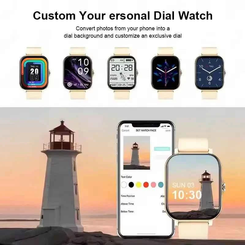 Premium Smart Watch - Full Touch Screen & Bluetooth Calls