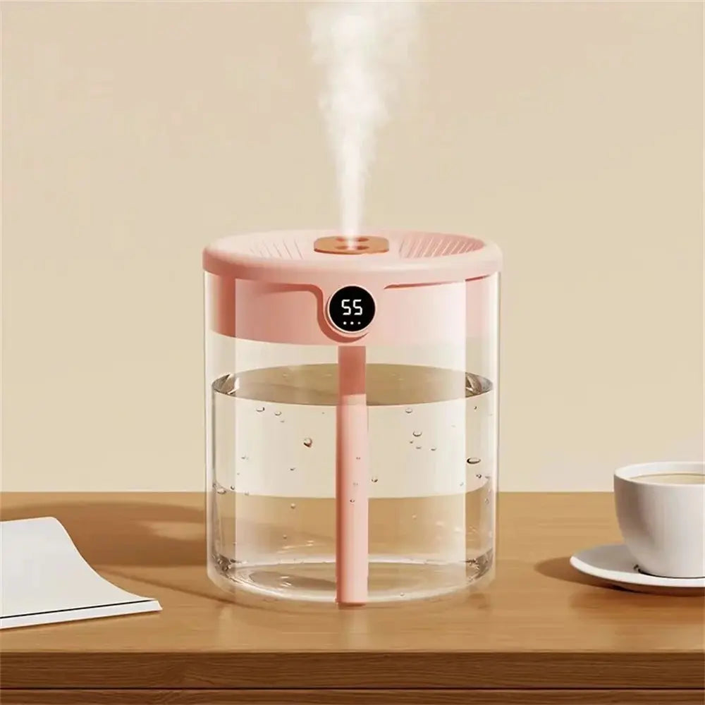 Elegant Bedroom Humidifier - Quiet USB Misting