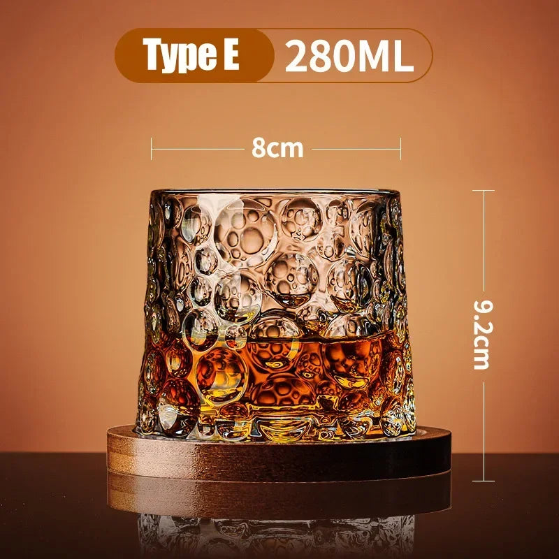 Elegant Crystal Whiskey Glass - Classic Tumbler Design