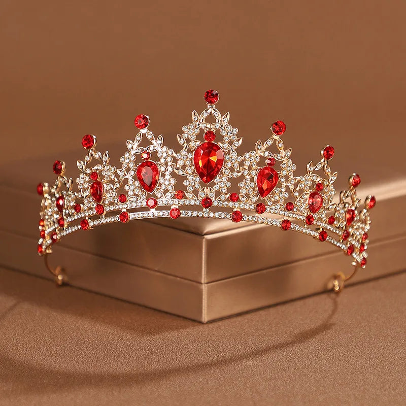 Luxury Bridal Tiaras and Crowns - Elegant Princess Headpiece