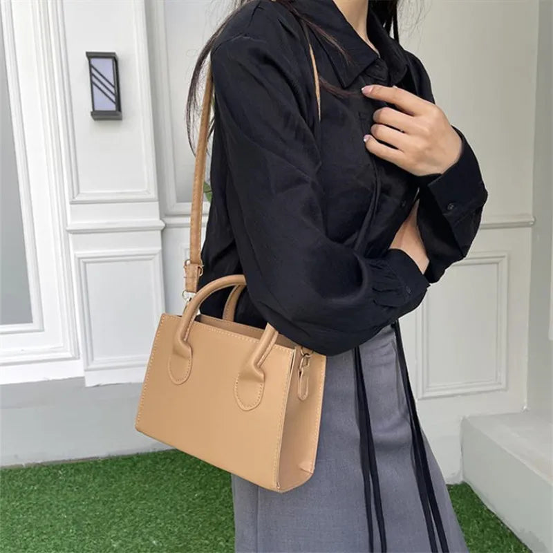 Elegant Mini Crossbody Bag - Chic Top Handle Design