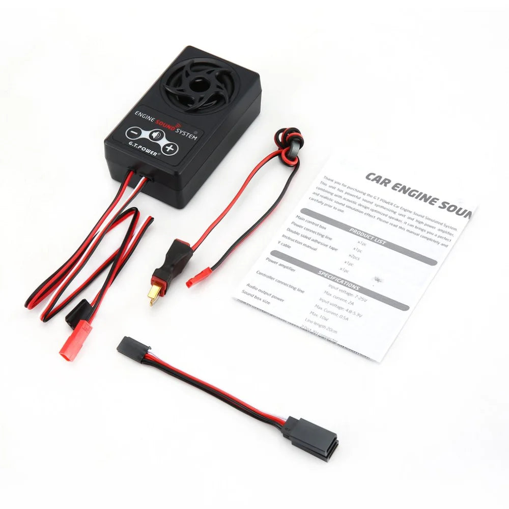 Advanced RC Engine Sound System - 58 Built-in Audio Effects