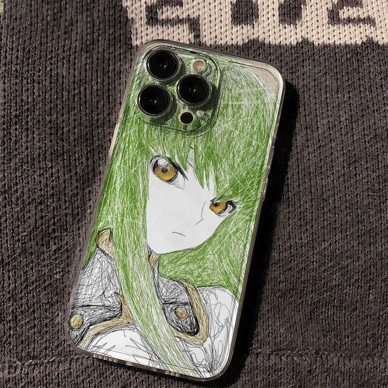 Premium Code Geass Phone Case - Slim Clear Soft Protection