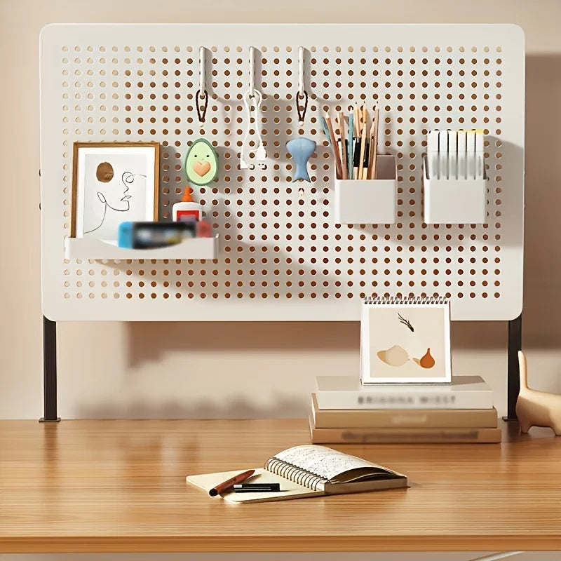Premium DIY Pegboard Organizer - Extendable Desktop Kit